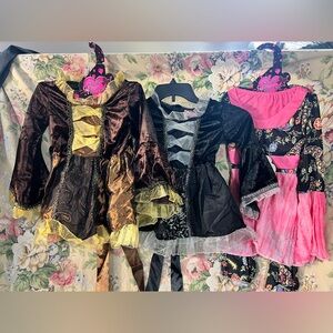 Dress up play set 3 outfits